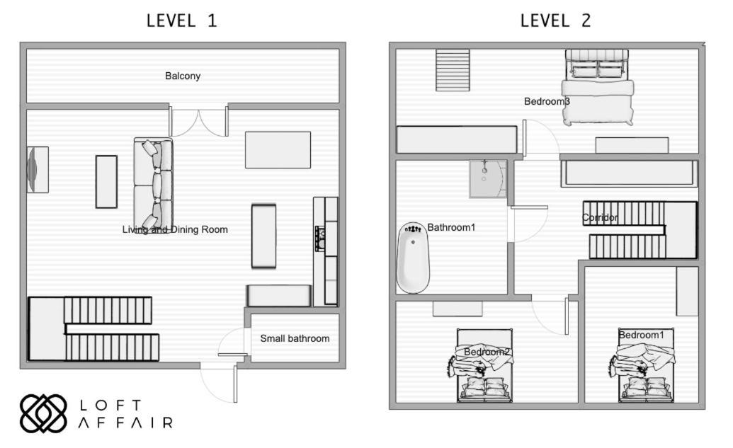 Penthouse Harmonica - Loftaffair Apartman Krakkó Kültér fotó